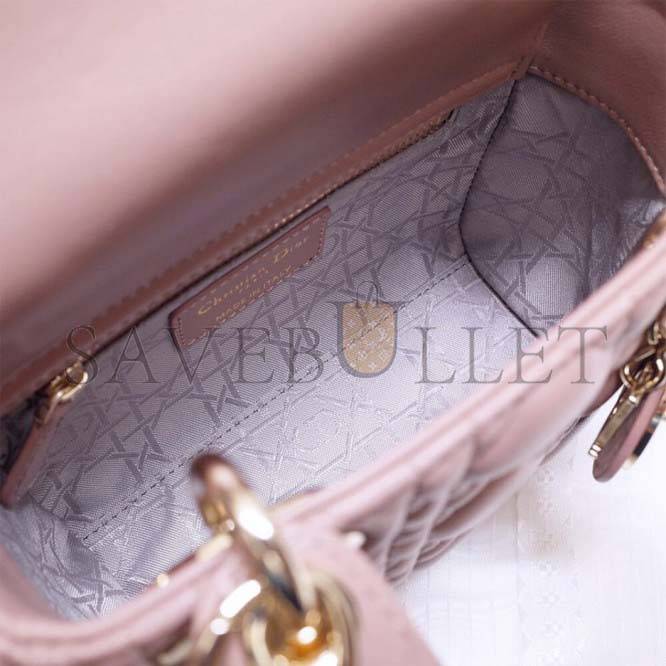 DIOR MINI LADY BAG M0505OADU_M15P (17cm*15cm*7cm)